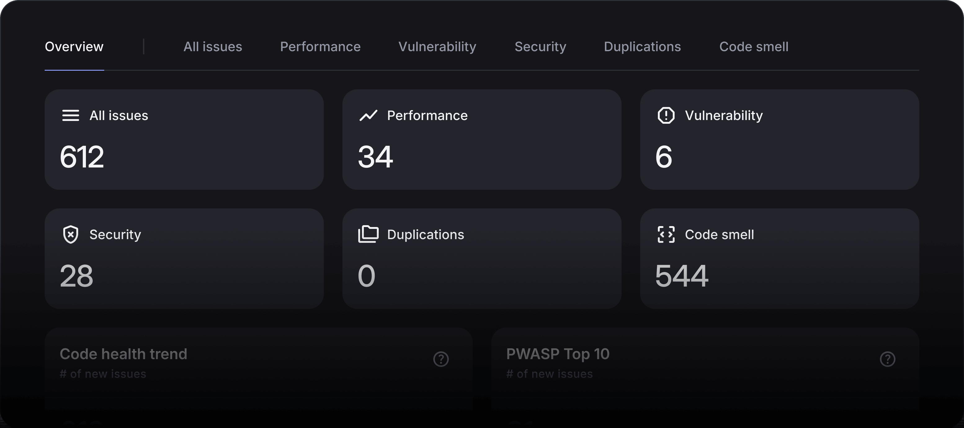 Code quality and bug detection